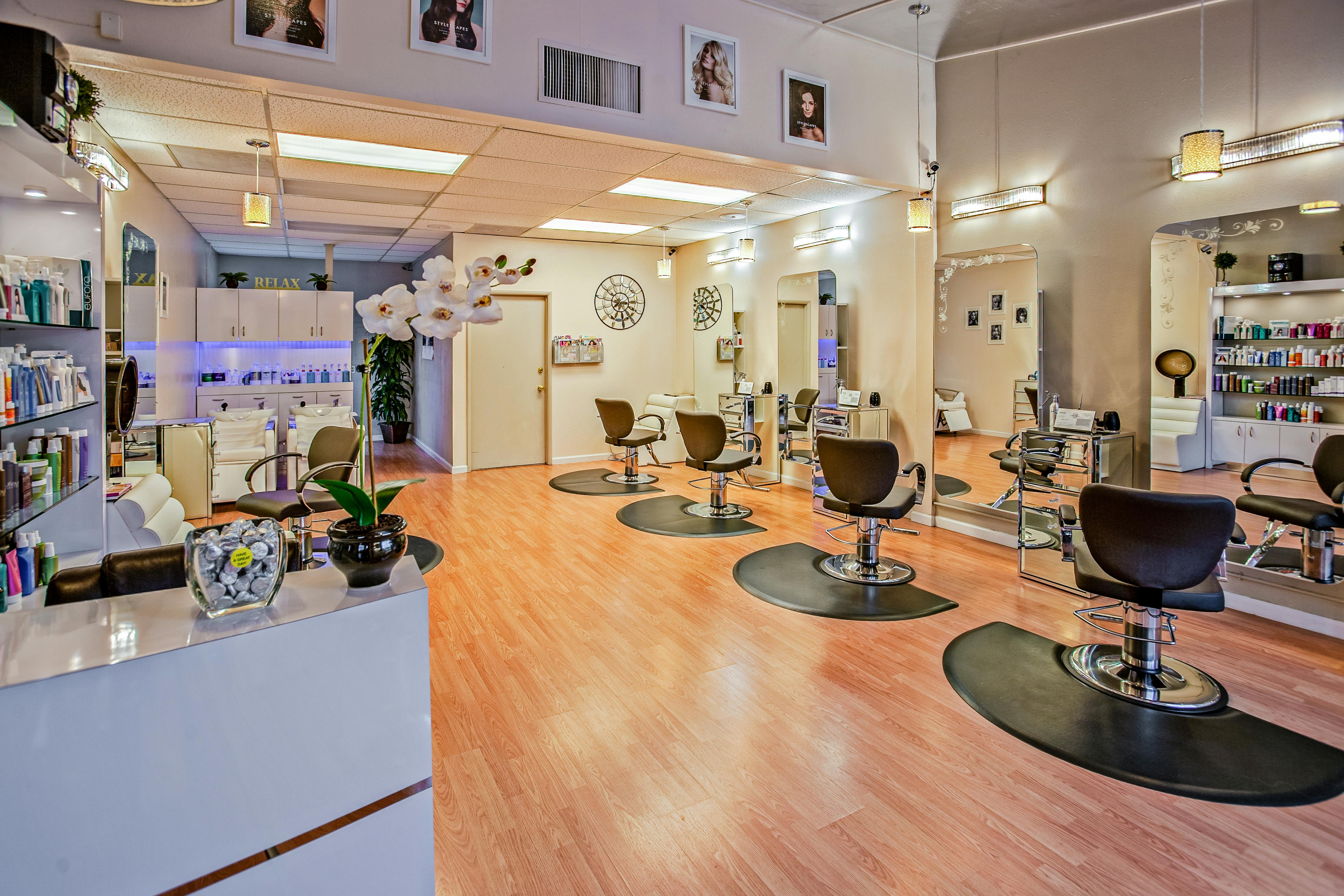 Salon de beauté interior